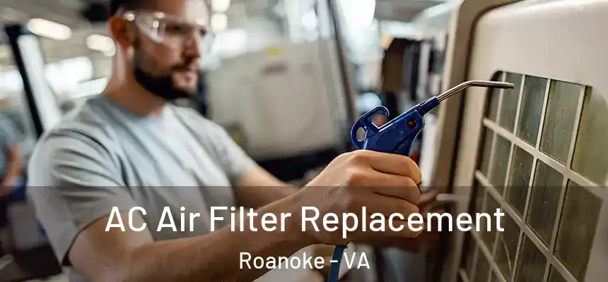 AC Air Filter Replacement Roanoke - VA