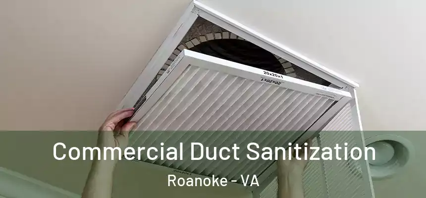 Commercial Duct Sanitization Roanoke - VA